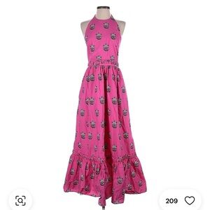 RHODE Pink Halter Sundress Never Worn